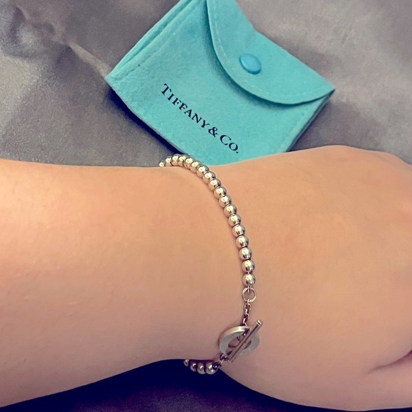 TIFFANY & CO. Sterling Silver Bracelet with bag - Picture 6 of 6